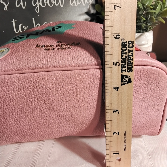 Kate Spade x Betty & Veronica Archie Riverdale Pink Pebbled Leather Backpack - Picture 6 of 16